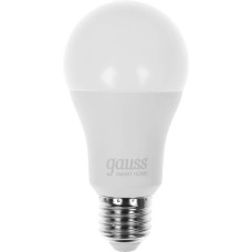 GAUSS Умная лампа IoT Smart Home E27 10Вт 1055lm Wi-Fi (упак.:1шт) (1070112)
