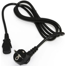 HYPERLINE Шнур питания ПВС-АП PWC-IEC13-SHM-10-BK Schuko-C13 проводник.:3x0.75мм2 10м 10А (упак.:1шт) черный