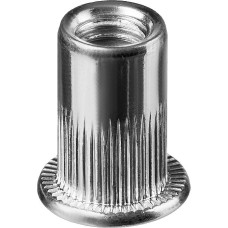 KRAFTOOL Nut-S, М8, 250 шт, резьбовые заклепки стальные с насечками (311707-08)