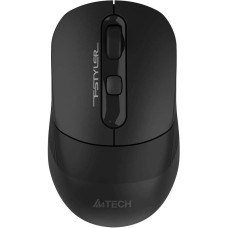 A4TECH Мышь Fstyler FB10CS черный оптическая 2000dpi silent беспров. BT/Radio USB 4but (FB10CS USB STONE BLACK)