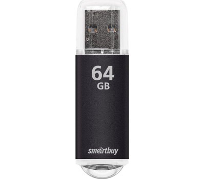 USB флеш SMARTBUY (SB64GBVC-K) 64GB V-CUT BLACK