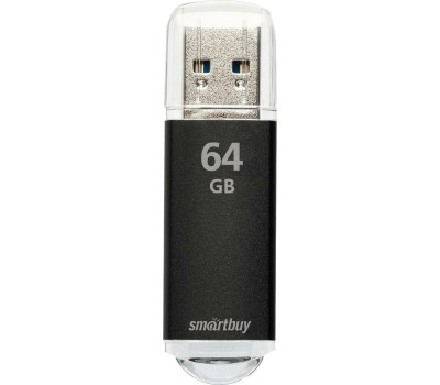 USB флеш SMARTBUY (SB64GBVC-K) 64GB V-CUT BLACK