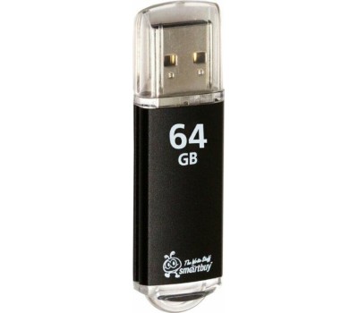 USB флеш SMARTBUY (SB64GBVC-K) 64GB V-CUT BLACK