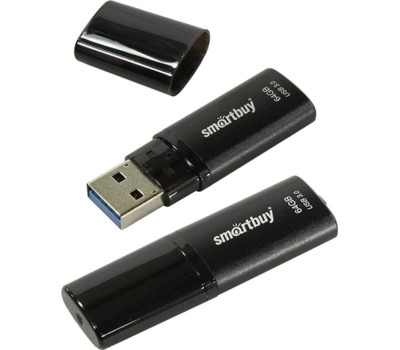 USB флеш SMARTBUY (SB64GBVC-K) 64GB V-CUT BLACK