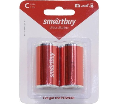 Элементы питания SMARTBUY (SBBA-C02B) LR14-2BL