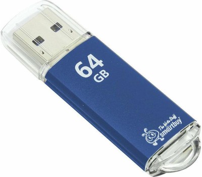 USB флеш SMARTBUY (SB64GBVC-B3) 64GB V-CUT BLUE USB 3.0