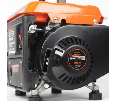 Генератор PATRIOT 474103119 Max Power SRGE 950 Генератор бензиновый