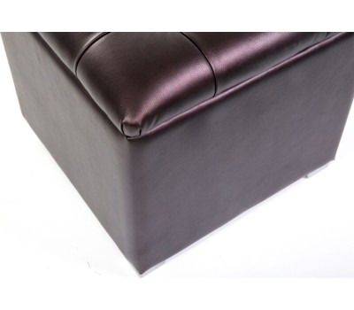 Корпусная мебель БИТЕЛ Пуф КЛАССИК шоколад С-221