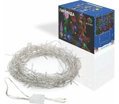 Гирлянда NEON-NIGHT (303-169) ГИРЛЯНДА ТВИНКЛ ЛАЙТ 4 М, ПР-Й ПВХ, 25 LED, МУЛЬТИ