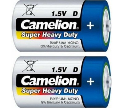 Элементы питания CAMELION (3217) R20P-BP2B