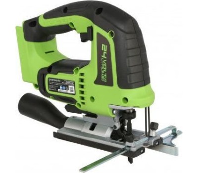 Лобзик GREENWORKS GD24JS, 24V, бесщеточный без АКБ и ЗУ Лобзик аккумуляторный (3601407)