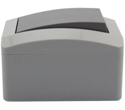 KRANZ (KR-78-0608) ВЫКЛЮЧАТЕЛЬ ОДНОКЛАВИШНЫЙ INDUSTRIAL IP54, О/У, СЕРЫЙ