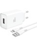 СЗУ AKSBERRY (6900221580012) T40 1USB 24A + Lightning (белый)