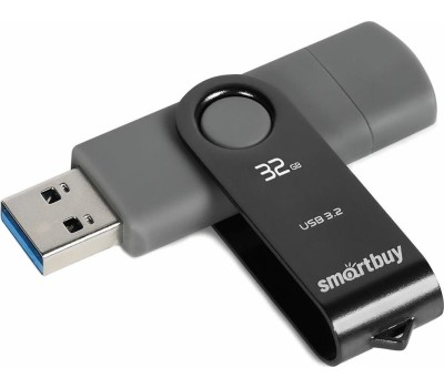 Флэш SMARTBUY (SB032GB3DUOTWK) UFD 3.0/3.1 032GB Twist Dual