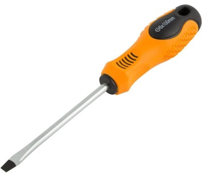 PARK Отвертка Standart SL6х10см, двухкомпонентная рукоятка, шлицевая