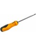 PARK Отвертка Standart SL6х10см, двухкомпонентная рукоятка, шлицевая