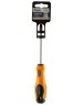 PARK Отвертка Standart SL6х10см, двухкомпонентная рукоятка, шлицевая