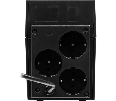 Источники бесперебойного питания POWERCOM Raptor RPT-1000AP EURO ИБП Line-Interactive, 1000VA / 600W, Tower, 3*EURO, USB (859803)