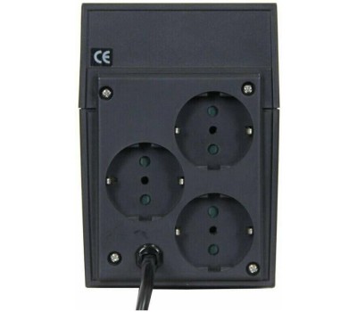 Источники бесперебойного питания POWERCOM Raptor RPT-1000AP EURO ИБП Line-Interactive, 1000VA / 600W, Tower, 3*EURO, USB (859803)