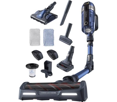 TEFAL Вертикальный пылесос X-Force Flex 11.60 Aqua TY9890WO, синий/серый [2211400888]