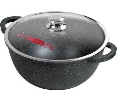 Казан ГОРНИЦА Кн4282аг а/пр литой 6,0л стекл/кр Гранит