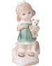Фигурка LEFARD 146-1957 ДЕВОЧКА С МИШКОЙ 5,6*5*12,5см