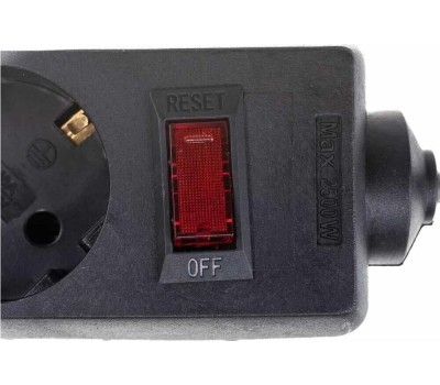 Exegate EX279181RUS Сетевой фильтр ExeGate SP-5-10B (5 розеток, 10м, евровилка, черный)