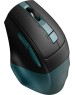 A4TECH Мышь беспроводная Fstyler FB35C, Bluetooth/Радио, оптическая, USB, 2000dpi, зеленый и черный [fb35c midnight green]