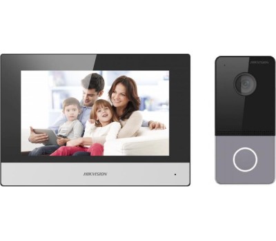 HIKVISION Видеодомофон DS-KH6320-TE1, белый
