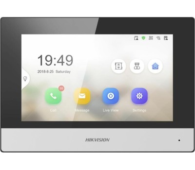 HIKVISION Видеодомофон DS-KH6320-TE1, белый