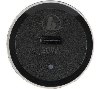 HAMA Автомобильное зарядное устройство H-210569, USB-A, 20Вт, 1.67A, черный [00210569]