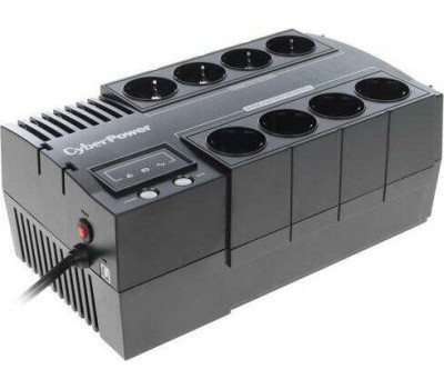 ИБП CYBERPOWER ИБП BS850E {Line-Interactive, 850VA/480W USB, (4+4 EURO), 12В/5.5 Ач х 1}