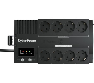 ИБП CYBERPOWER ИБП BS850E {Line-Interactive, 850VA/480W USB, (4+4 EURO), 12В/5.5 Ач х 1}