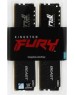 KINGSTON Память DDR4 4x8GB 3200MHz KF432C16BBK4/32 Fury Beast Black RTL Gaming PC4-25600 CL16 DIMM 288-pin 1.35В kit dual rank с радиатором Ret