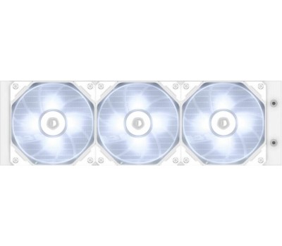 ID-COOLING Система водяного охлаждения Dashflow 360 Basic, 4-pin, одноцветная, 120мм, белый, retail [dashflow 360 basic white]