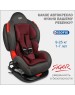 Автокресло детское SIGER УУД Кокон Isofix lux гр.I/II, вишня