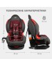 Автокресло детское SIGER УУД Кокон Isofix lux гр.I/II, вишня