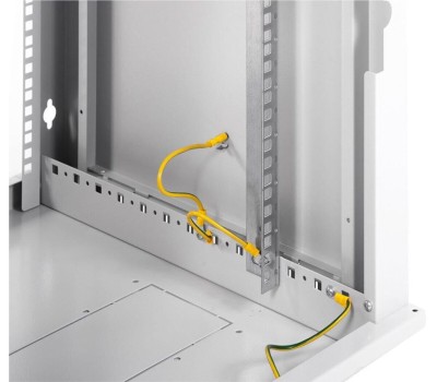 ЦМО Шкаф коммутационный ШРН-Эконом ШРН-Э-18.650.1 настенный, стальная передняя дверь, 18U, 600x930x650 мм