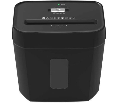 шредеры BURO Уничтожитель бумаг Office BU-S800, P-4, 4х38 мм, 10 лист. одновременно, 21л