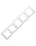 SCHNEIDER ELECTRIC Рамка (GSL000105) накладная 5шт горизонтальный монтаж пластик белый