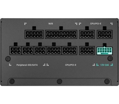 Блок питания DEEPCOOL Блок питания GamerStorm PN1000M Gen.5, 1000Вт, 80 PLUS GOLD, 135мм, черный, retail [r-pna00m-fc0b-wgeu]