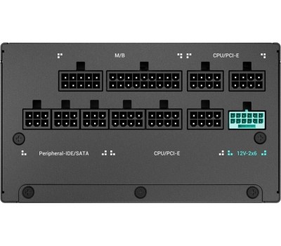 Блок питания DEEPCOOL Блок питания GamerStorm PN1000M Gen.5, 1000Вт, 80 PLUS GOLD, 135мм, черный, retail [r-pna00m-fc0b-wgeu]
