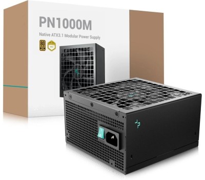 Блок питания DEEPCOOL Блок питания GamerStorm PN1000M Gen.5, 1000Вт, 80 PLUS GOLD, 135мм, черный, retail [r-pna00m-fc0b-wgeu]