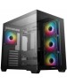Корпус для ПК DEEPCOOL Корпус ATX CG530 4F, Mini-Tower, без БП, черный [r-cg530-bkada4-g-1]
