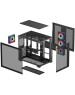 Корпус для ПК DEEPCOOL Корпус ATX CG530 4F, Mini-Tower, без БП, черный [r-cg530-bkada4-g-1]