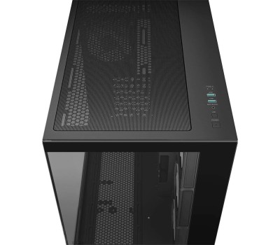 Корпус для ПК DEEPCOOL Корпус ATX CG530 4F, Mini-Tower, без БП, черный [r-cg530-bkada4-g-1]