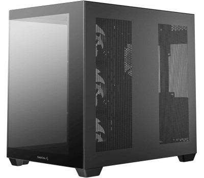 Корпус для ПК DEEPCOOL Корпус ATX CG530 4F, Mini-Tower, без БП, черный [r-cg530-bkada4-g-1]