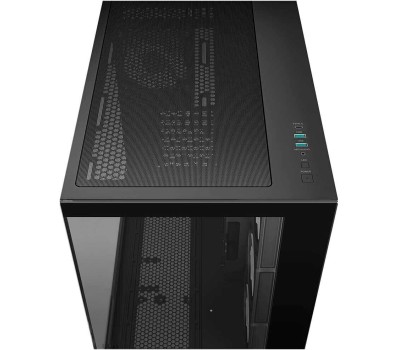 Корпус для ПК DEEPCOOL Корпус ATX CG530 4F, Mini-Tower, без БП, черный [r-cg530-bkada4-g-1]