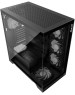Корпус для ПК XPG Корпус INVADER X BLACK (INVADERXMT-BKCWW) Mid-Tower Gaming ATX PC Case with Panoramic View, Tempered Glass Panels, and RGB Lighting Black