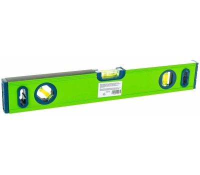 Уровень СИБРТЕХ Уровень алюминиевый УСМ-0,5-400, фрезерованный, 3 глазка, магнитный, 400 мм 34113